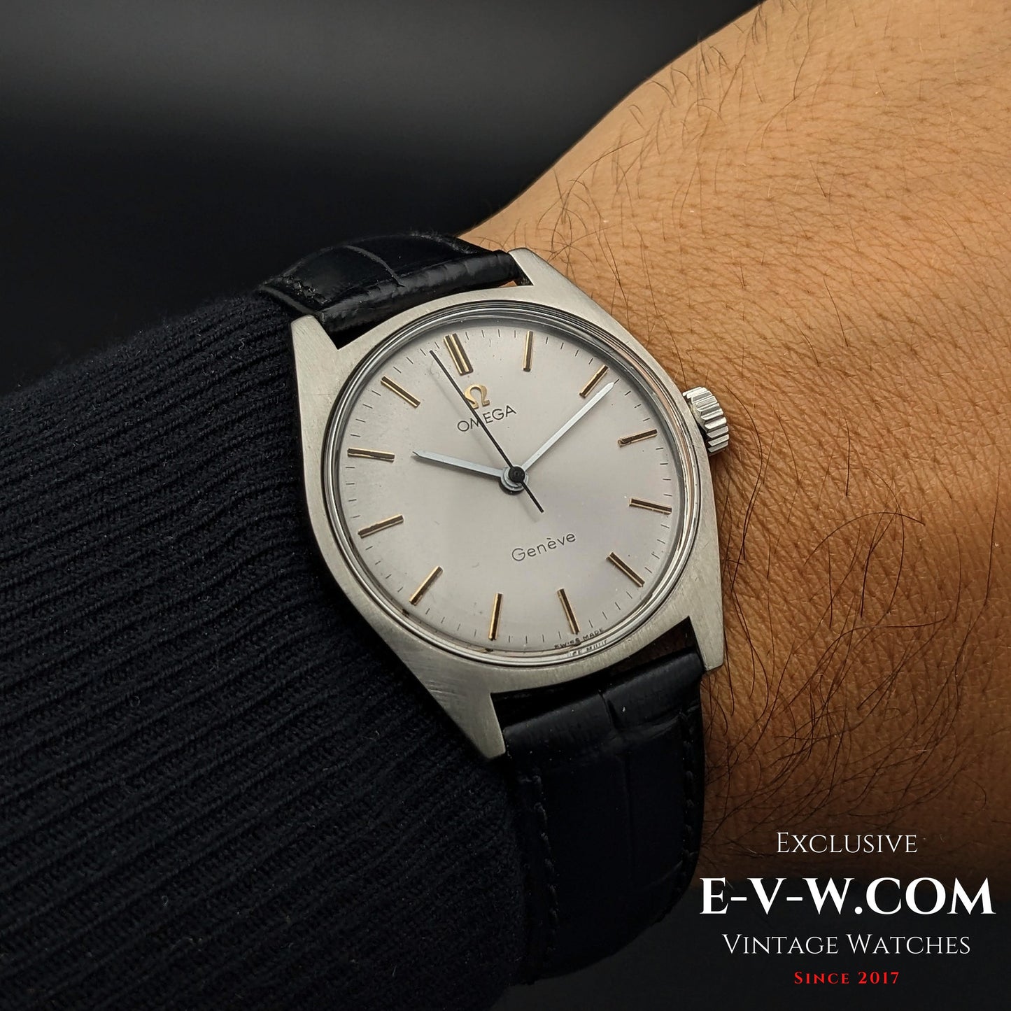 55 Years Old Vintage Omega Classic Geneve 135041 / Cal. 601 / Vintage 1969