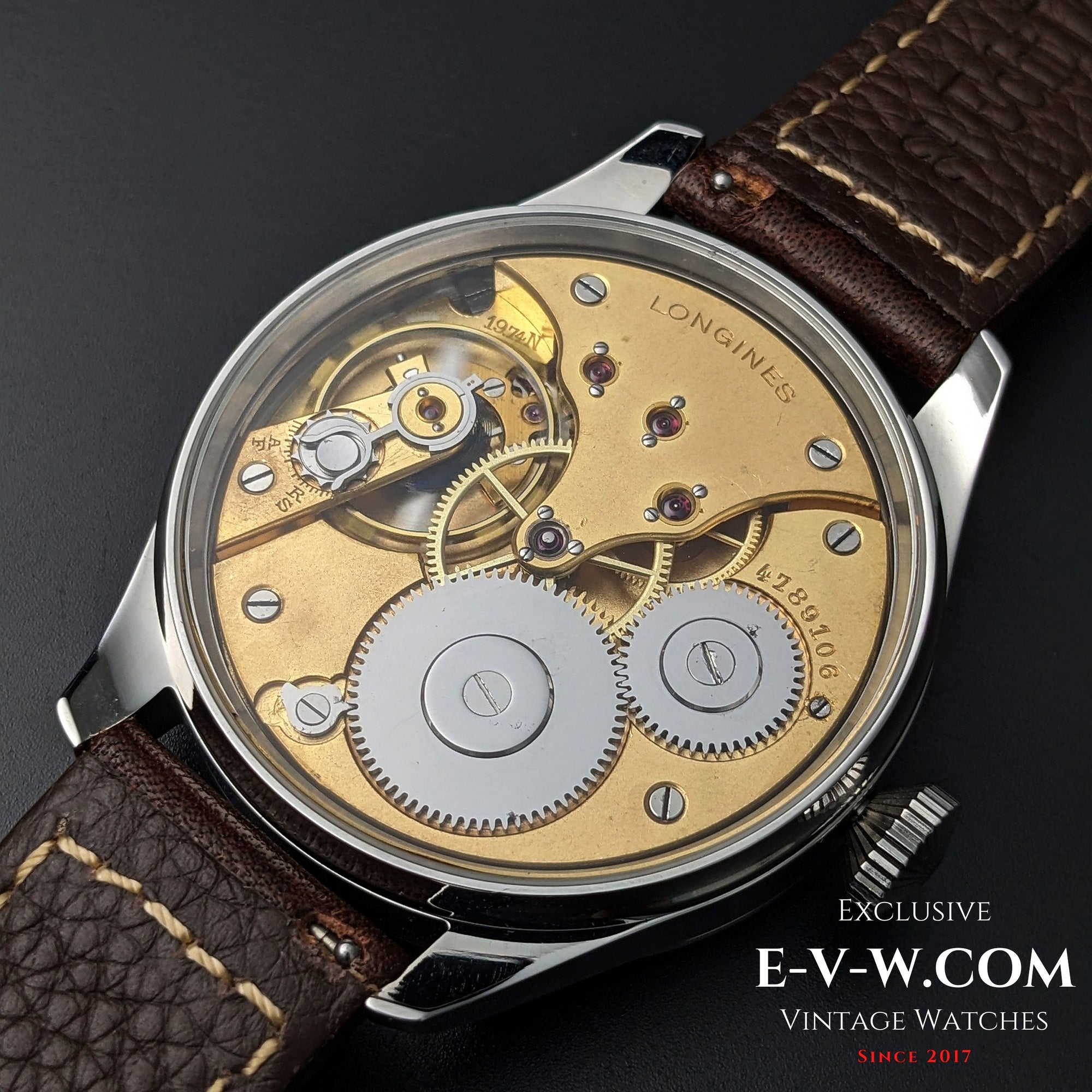 Longines Jumbo | Movimento per orologio da tasca | Cal. 19.74N | Antico 1928 | Revisionato