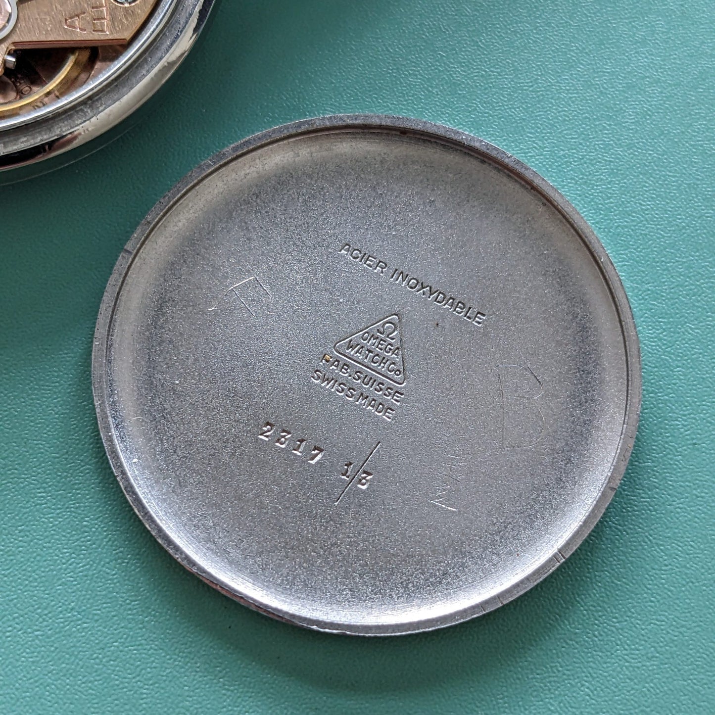 82 Years Old / Omega / Ref 2317 / Vintage 1944 Watch / Cal 30T2 Movement / Serviced vintage watch