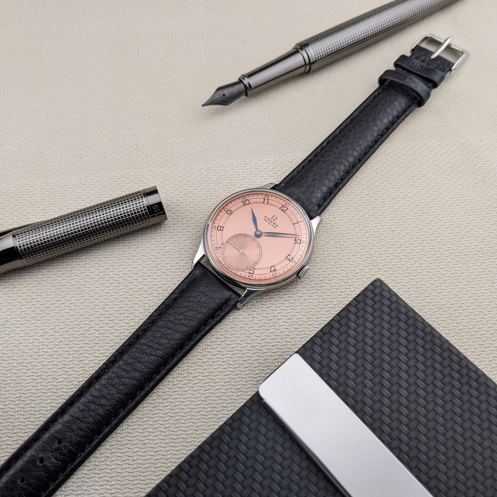 82 Years Old / Omega / Ref 2317 / Vintage 1944 Watch / Cal 30T2 Movement / Serviced vintage watch