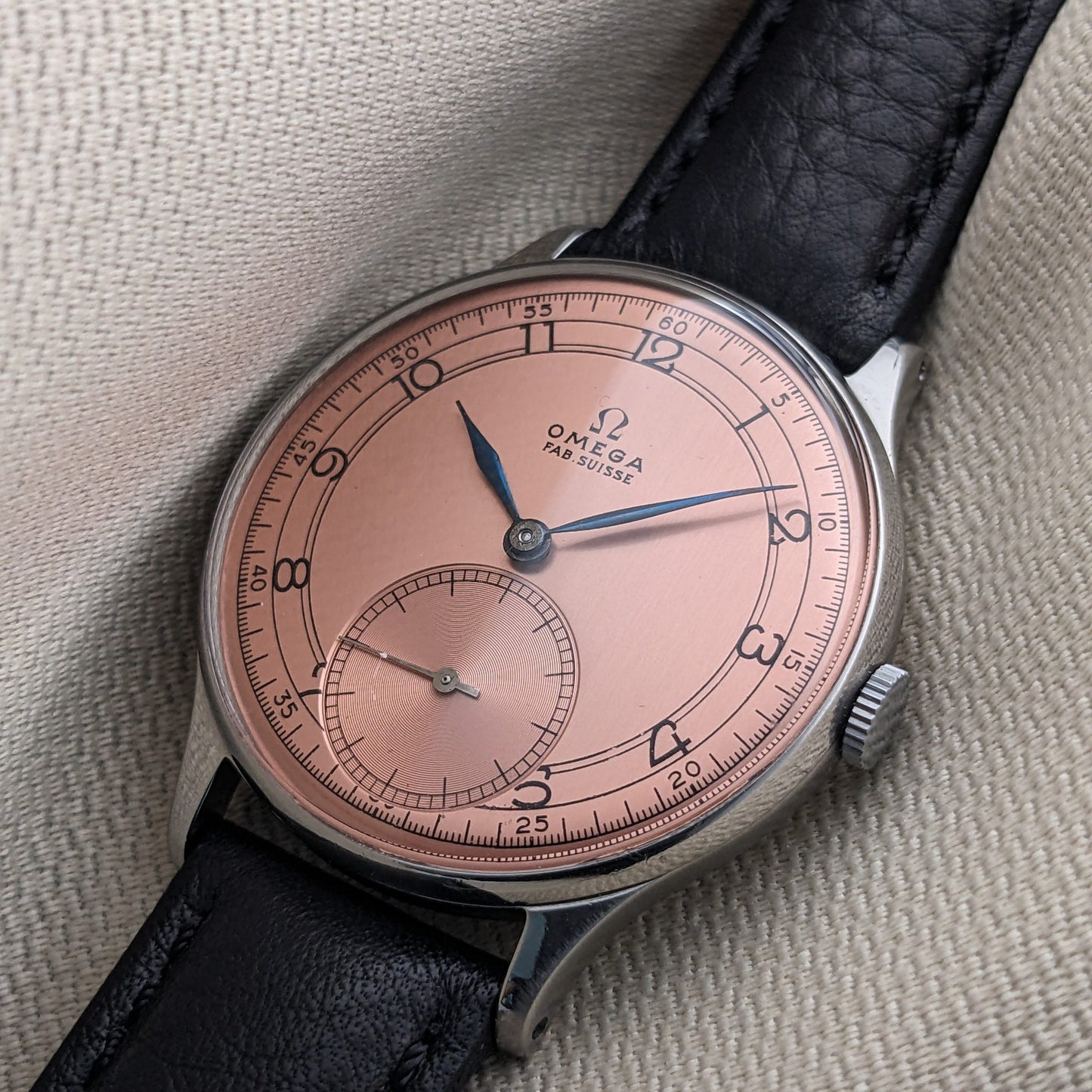 82 Years Old / Omega / Ref 2317 / Vintage 1944 Watch / Cal 30T2 Movement / Serviced vintage watch