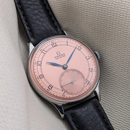 82 Years Old / Omega / Ref 2317 / Vintage 1944 Watch / Cal 30T2 Movement / Serviced vintage watch