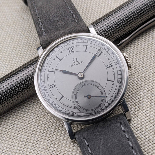 82 Years Old Omega Sector Watch WWII 1944 - Caliber 30T2PC /  Vintage Timepiece / Serviced