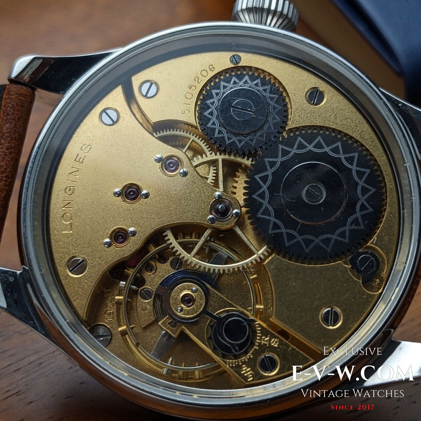 109 Years Old Antique Longines Jumbo / Pocket Watch Movement / Cal. 19.74N / Antique 1916