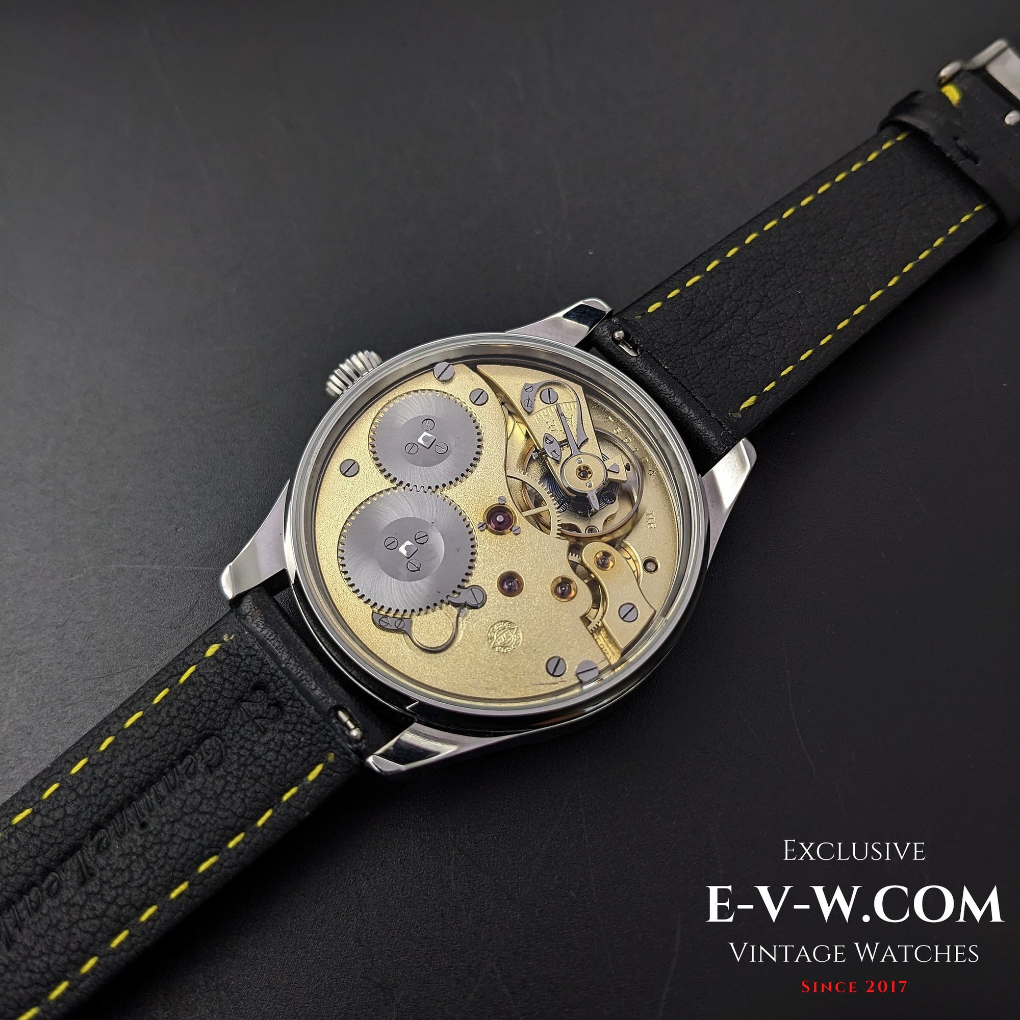 104 Antique IWC Schaffhausen Pocket Watch Movement / Cal. 52 Antique 1920