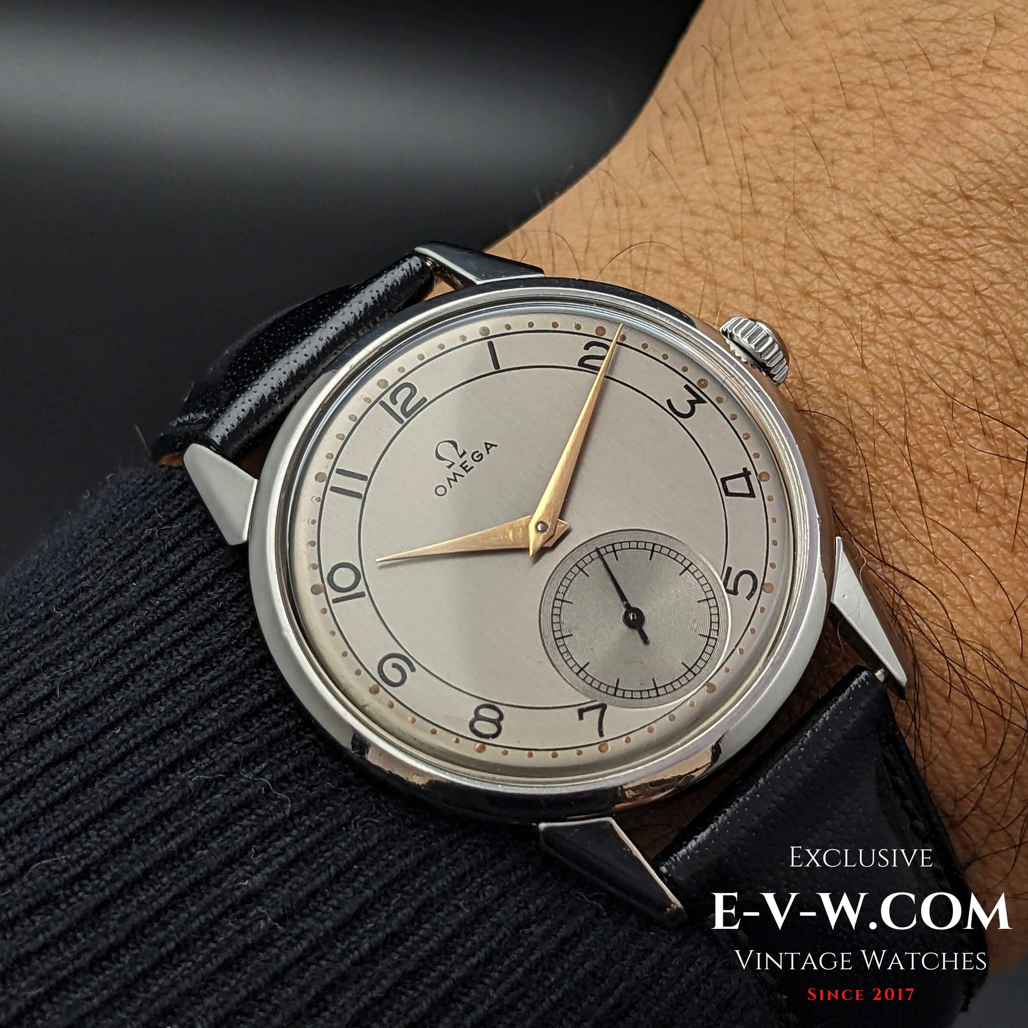 69 Years Old Vintage Omega 30T2 Family /Ref.  2747-1 / Cal.266 / Vintage 1954