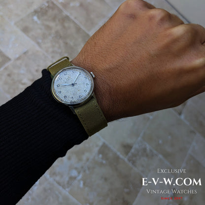 ~80 Years Old — Omega 30T2 WWII “Calatrava-Style” | Ref. 2349/3 | Cal. 30T2 SC | ~1944 | Serviced