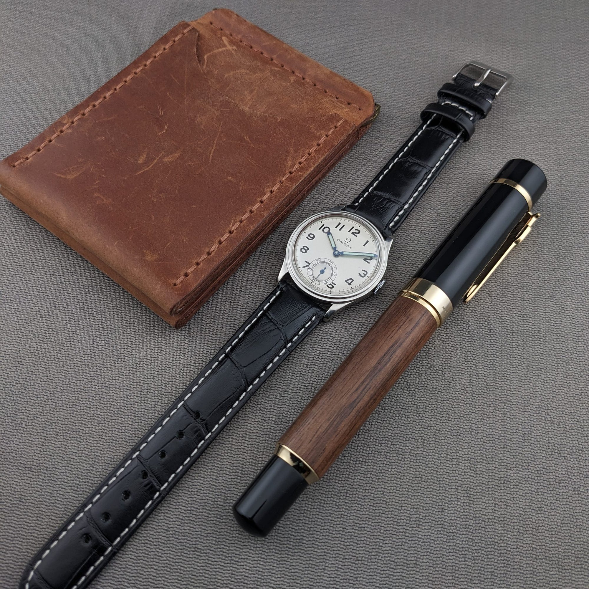 92 Years Old / Omega / Antique 1934 Watch / Cal 26.5 SOB T2 Movement / Serviced vintage watch