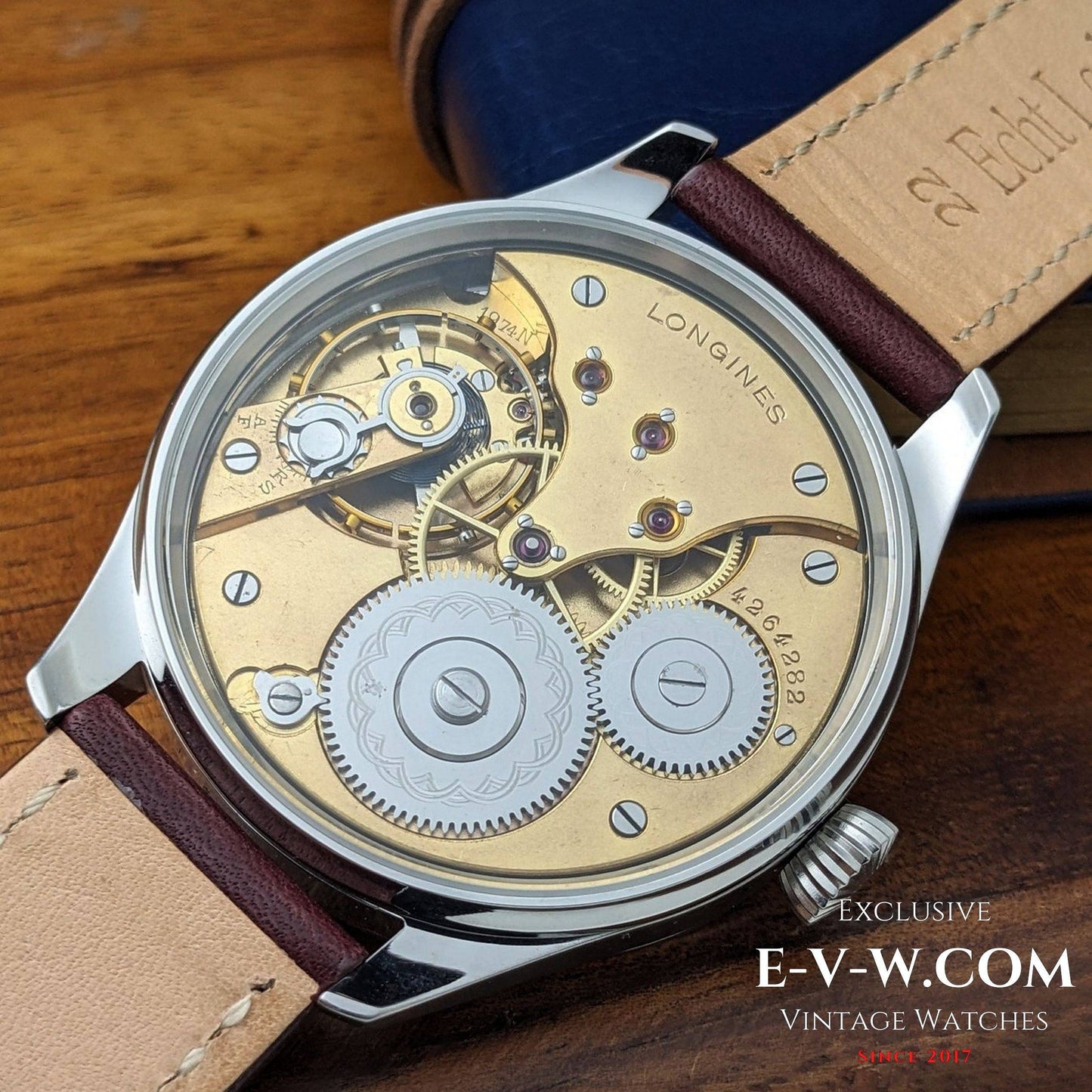 Antique Longines Watch 1908 Enamel Dial  / Serviced