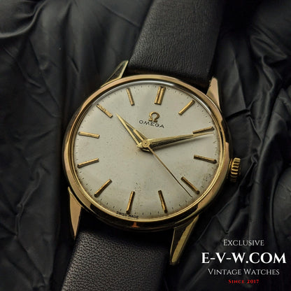 63 Years Old Vintage Omega Gold plated / Ref. 14395 61 SC / Cal. 285 (30T2) / Vintage 1961