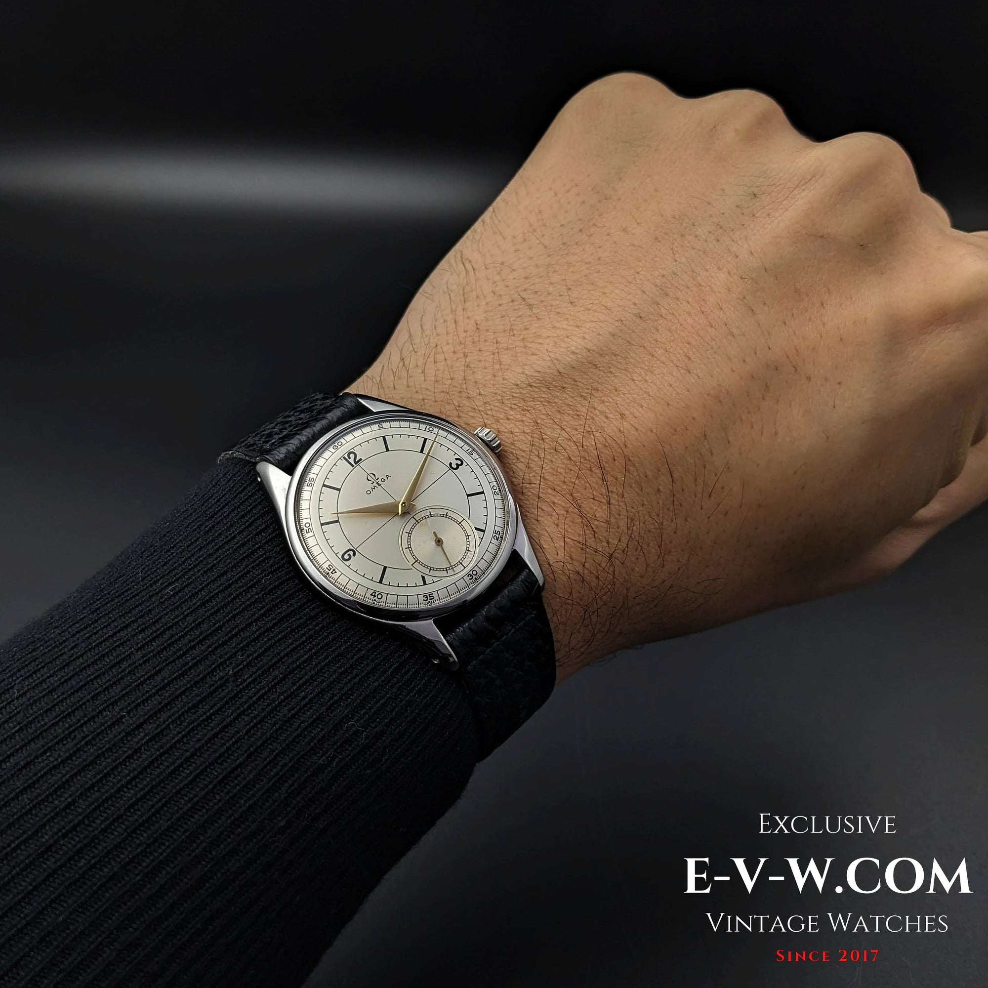 73 Years Old Vintage Omega Sector Oversize Jumbo Ref. 2505 / Cal. 265 (30T2family) / Vintage 1950