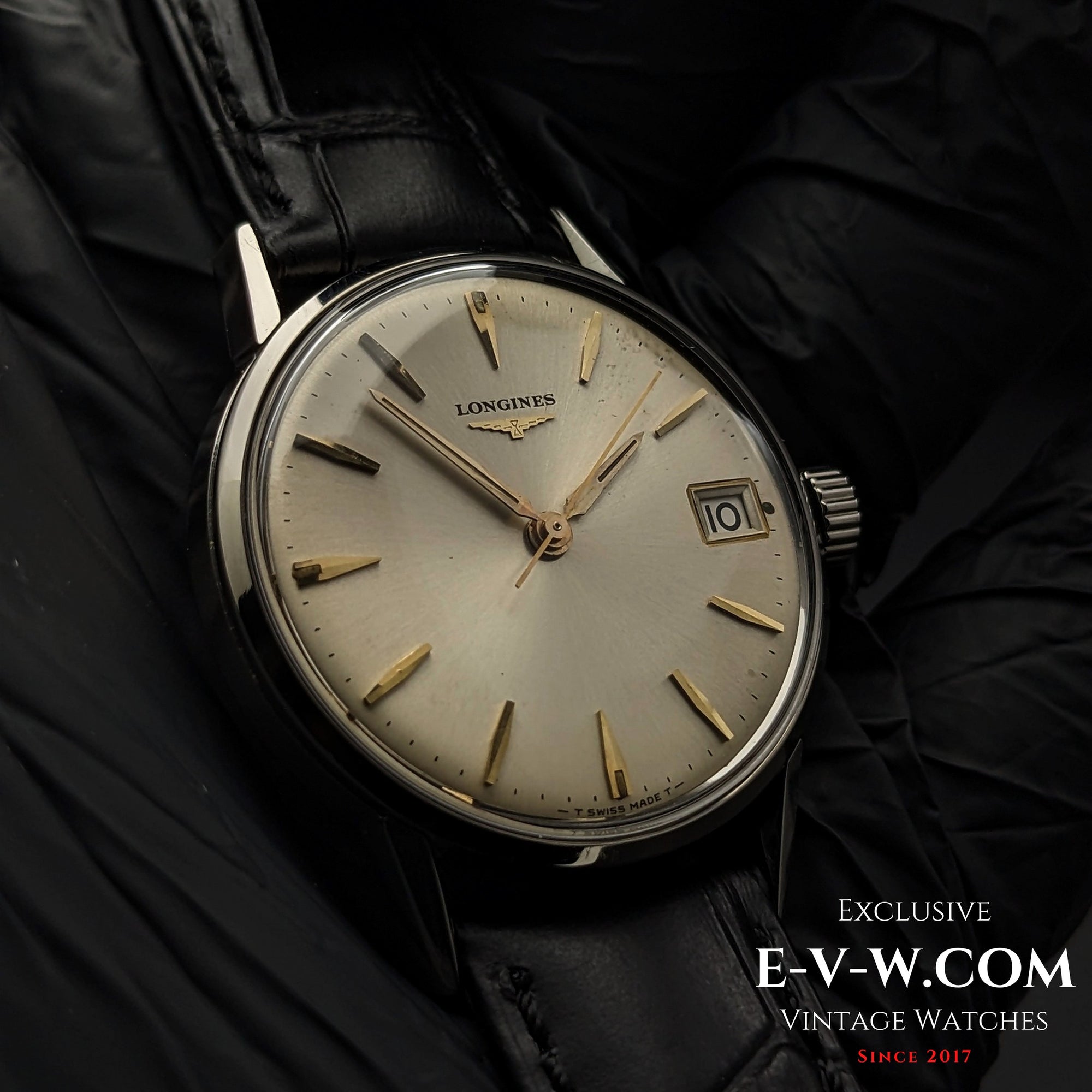 59 Years Old Vintage Longines Sector Dial / Oversize Jumbo 38mm / Ref. 7234 /Cal. 281 / Vintage 1965