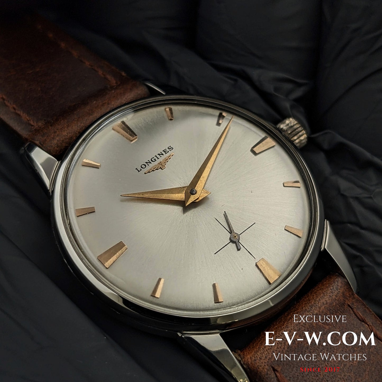 63 Years Old Vintage Longines Classic Calatrava / Ref. 8888 / Cal. 30L / Vintage 1961