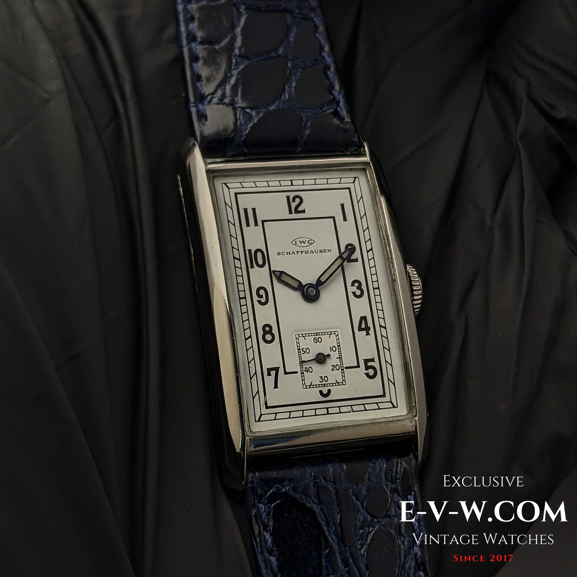 93 Years Old Vintage IWC Schaffhausen Art Deco Tank / Rare Cal. 87 / Vintage 1931