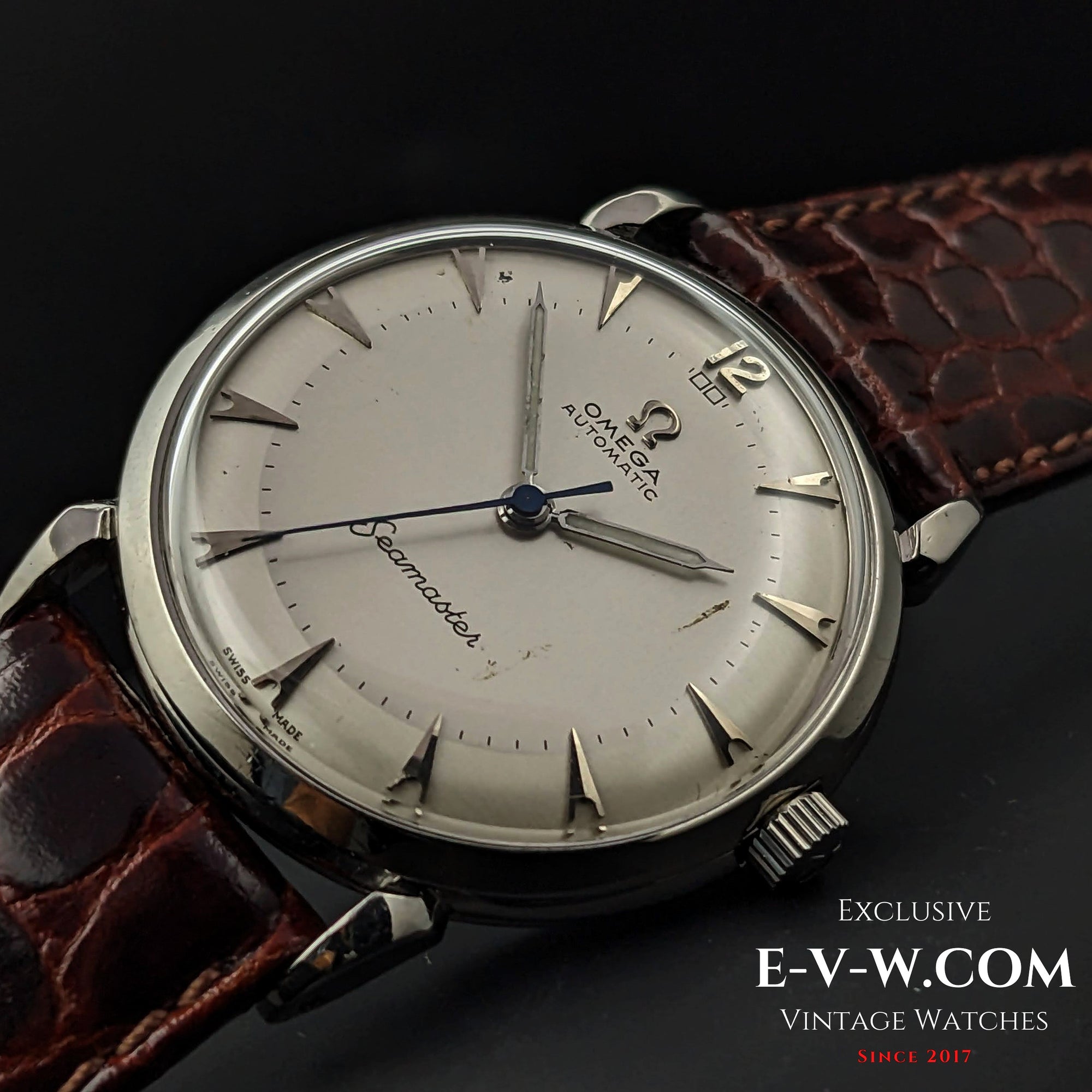 79 rokov staré vintage hodinky Omega Seamaster /Ref. 2445-1 / Cal.350 / Vintage 1944