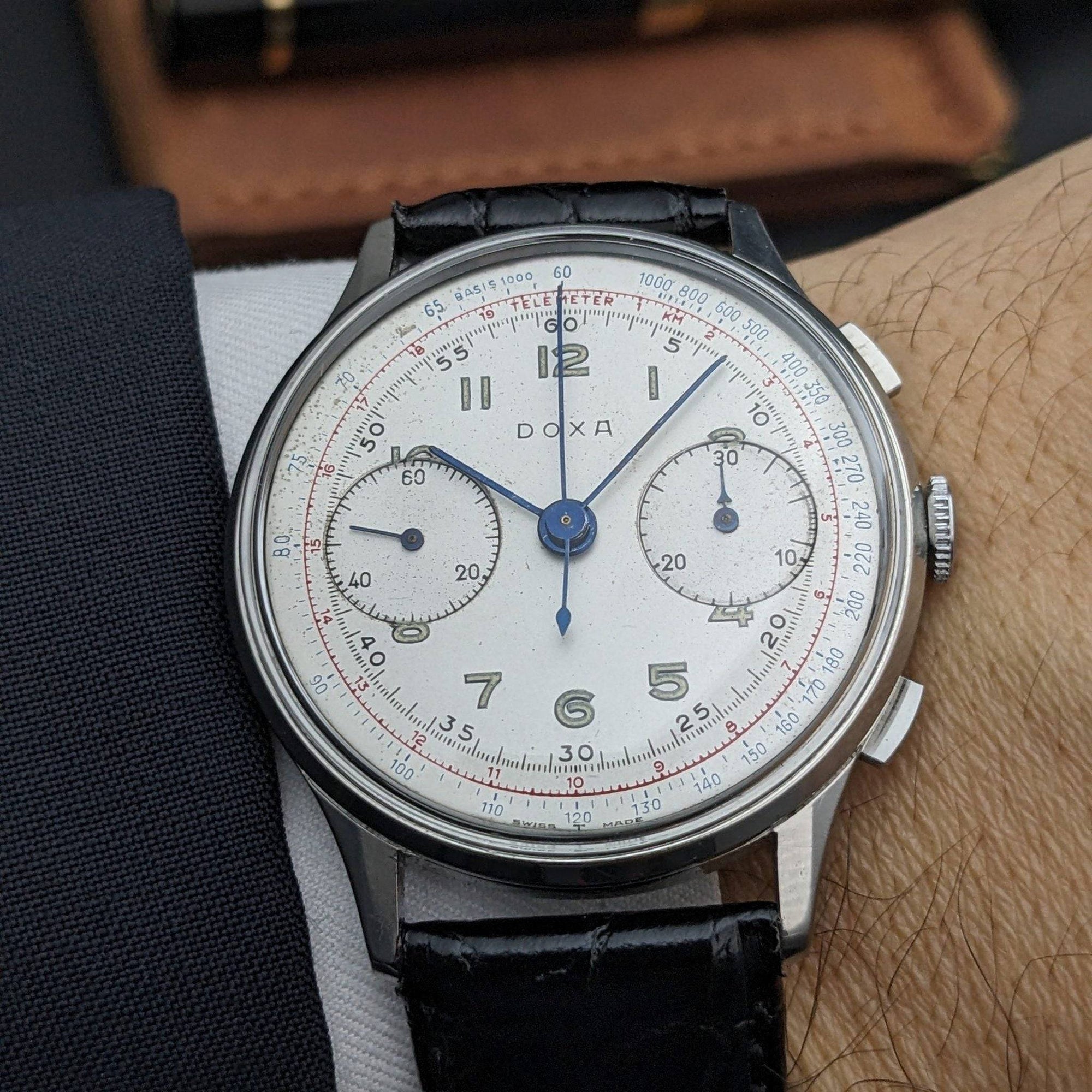 DOXA Jumbo-Chronograph 38 mm