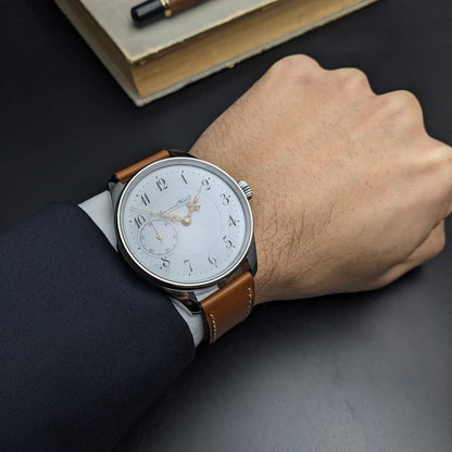 Antique 1907 IWC Schaffhausen Pocketwatch Conversion - Cal 52 / Serviced