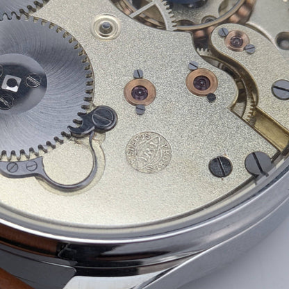 Antique 1907 IWC Schaffhausen Pocketwatch Conversion - Cal 52 / Serviced