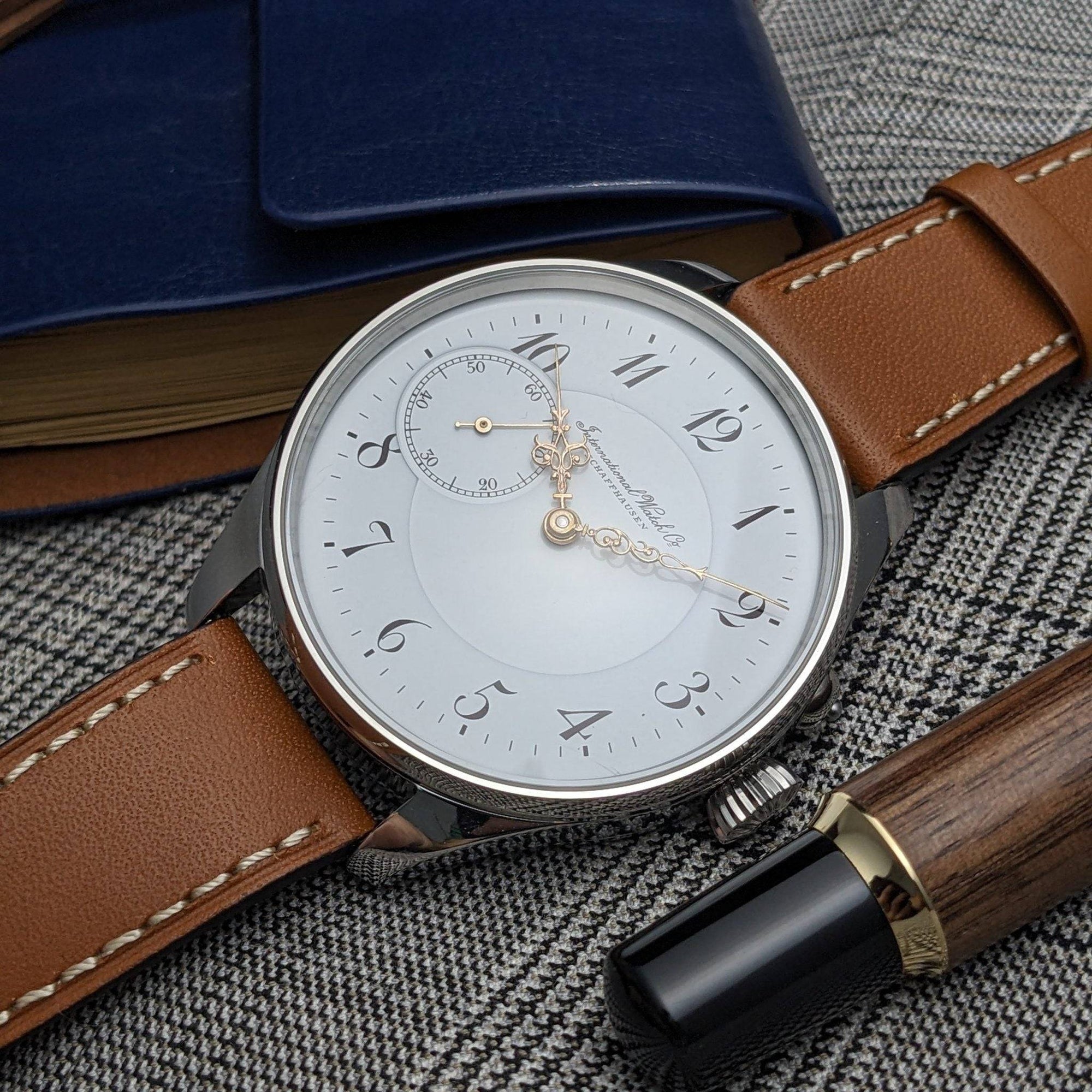 Antieke IWC Schaffhausen zakhorlogeconversie uit 1907 - Kaliber 52 / Onderhoud uitgevoerd