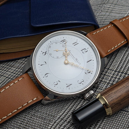 Antique 1907 IWC Schaffhausen Pocketwatch Conversion - Cal 52 / Serviced