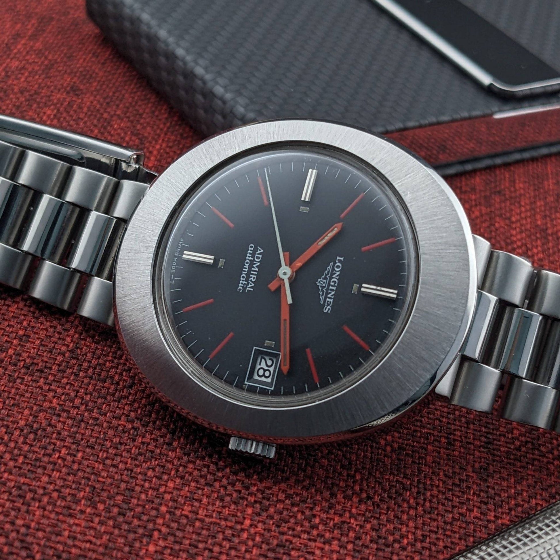 Longines Admiral Automatic UFO / Ref 8581 / Cal. 431 - Vintage 1970 Watch /  Serviced