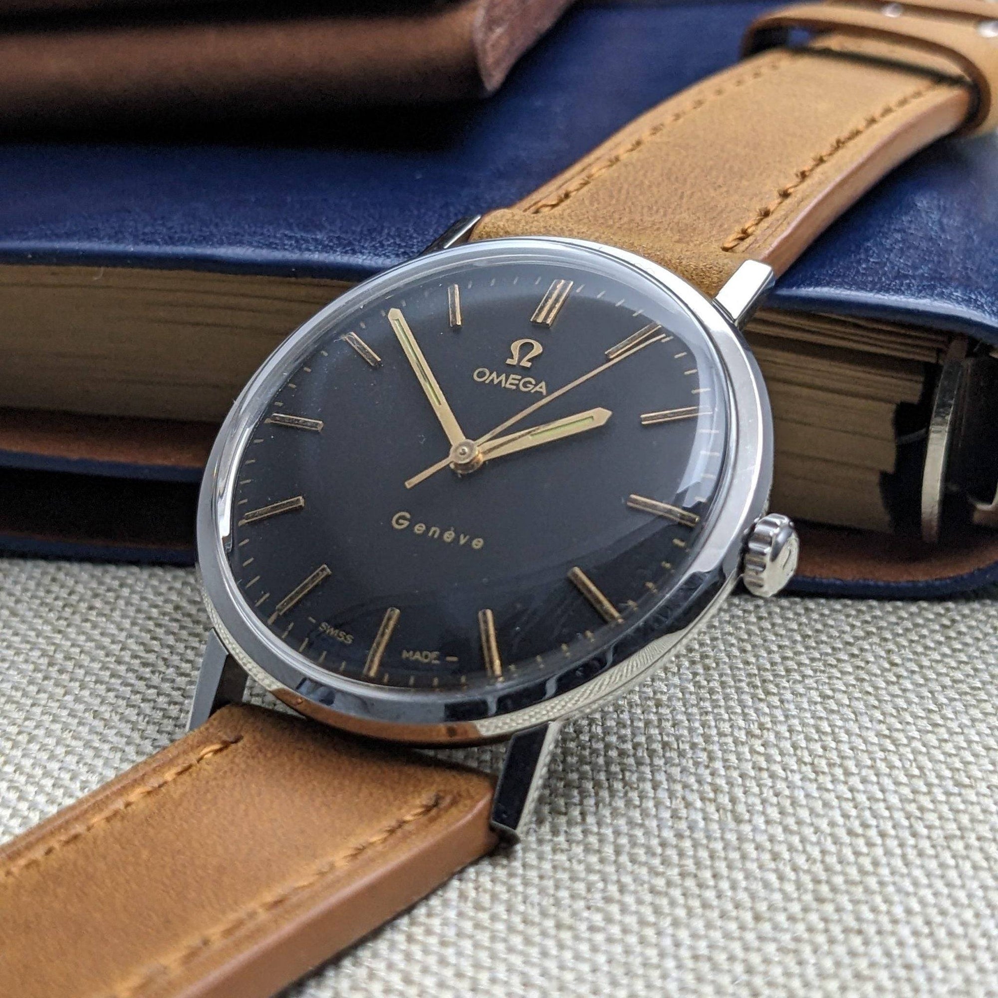Reloj Omega Genève Vintage de los años 60 con calibre 601 / Ref. 131.019 / Revisado