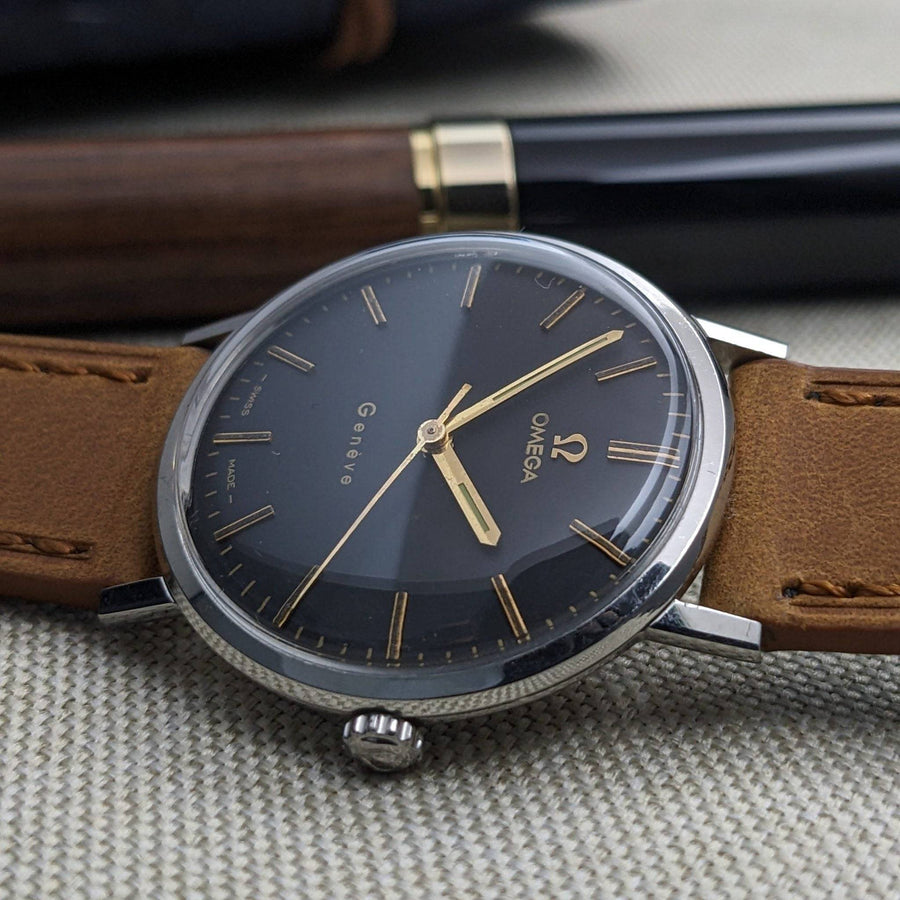 Reloj Omega Genève Vintage de los años 60 con calibre 601 / Ref. 131.019 / Revisado