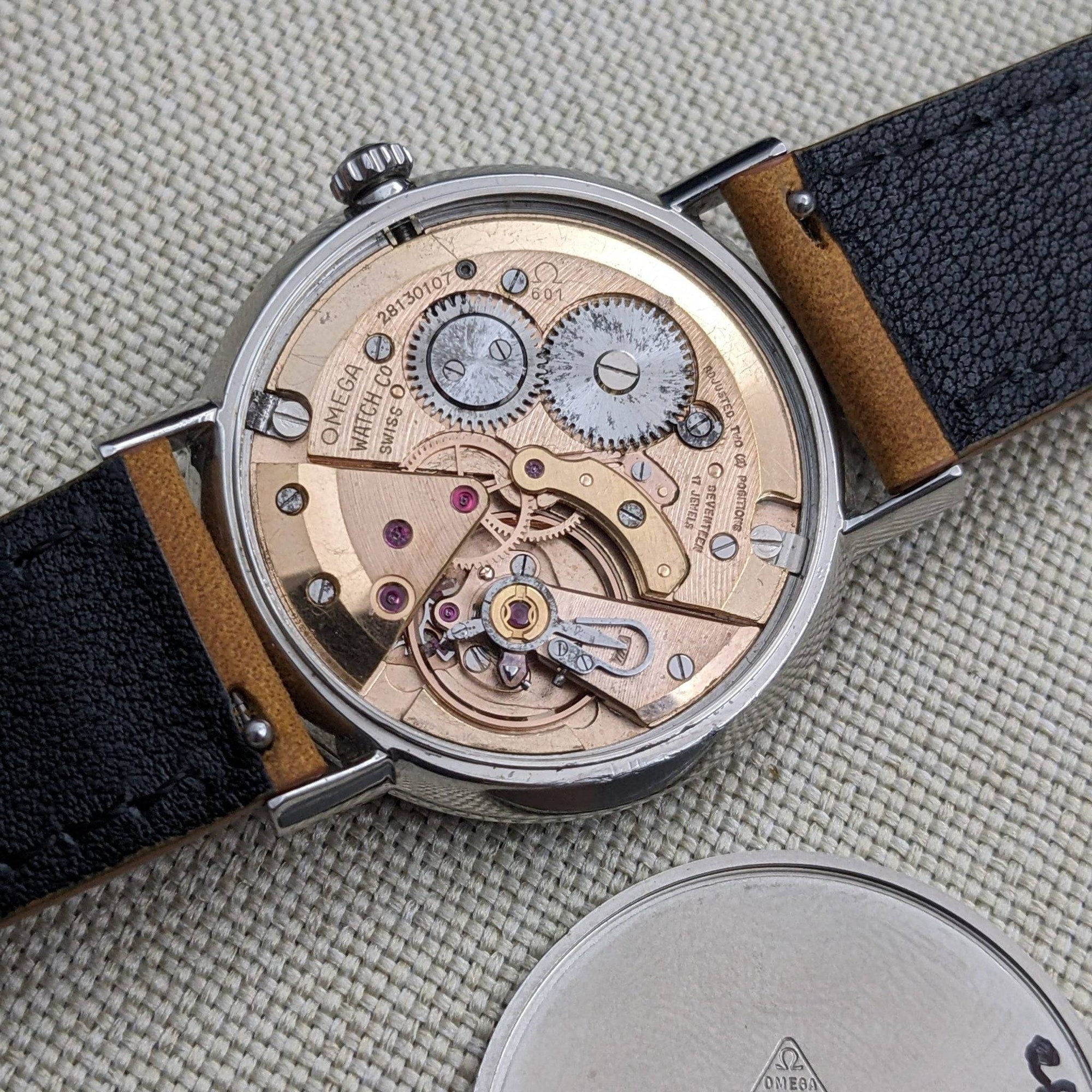 Reloj Omega Genève Vintage de los años 60 con calibre 601 / Ref. 131.019 / Revisado