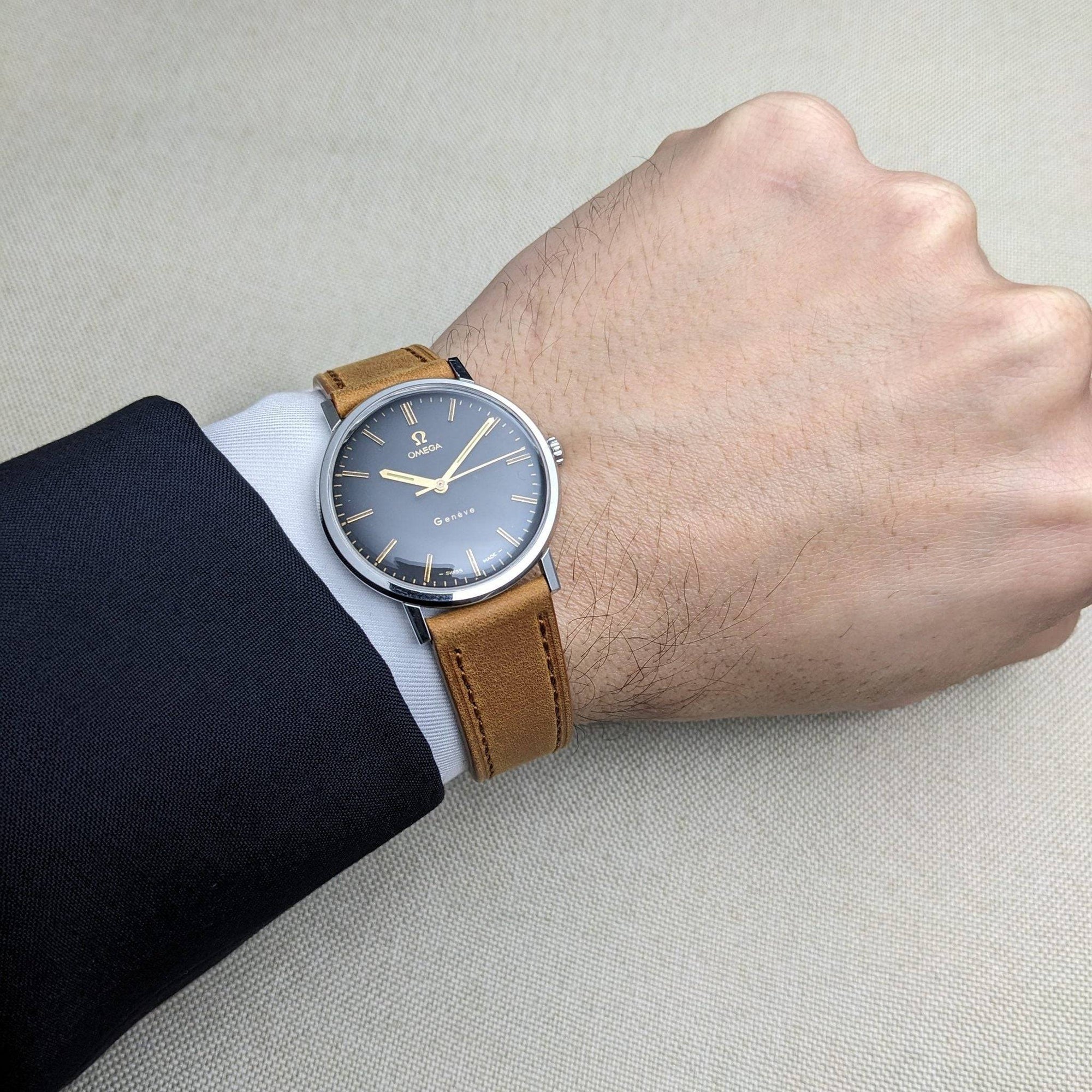 Reloj Omega Genève Vintage de los años 60 con calibre 601 / Ref. 131.019 / Revisado