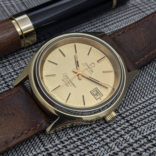 OMEGA Seamaster Cosmic 2000 - Vintage 1970s Automatic Watch / Ref 166.128 / cal 1012 /  Serviced