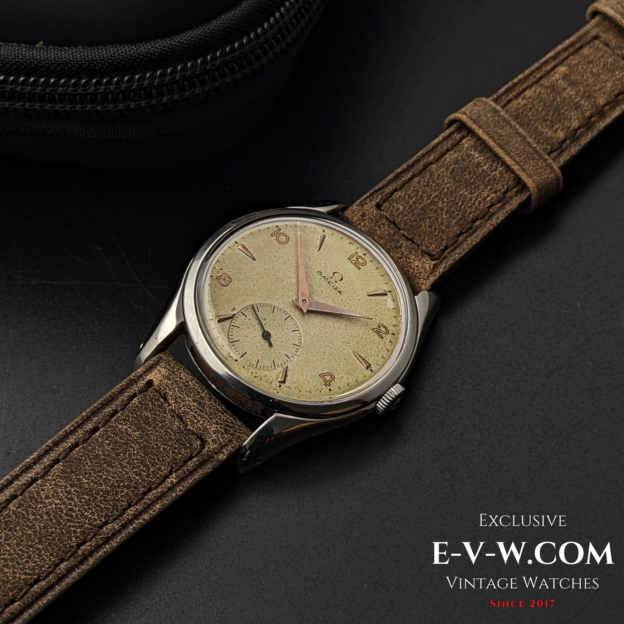 73 Years Old Vintage Omega / Ref. 2503-7 / cal.265  (30T2) / Vintage 1950