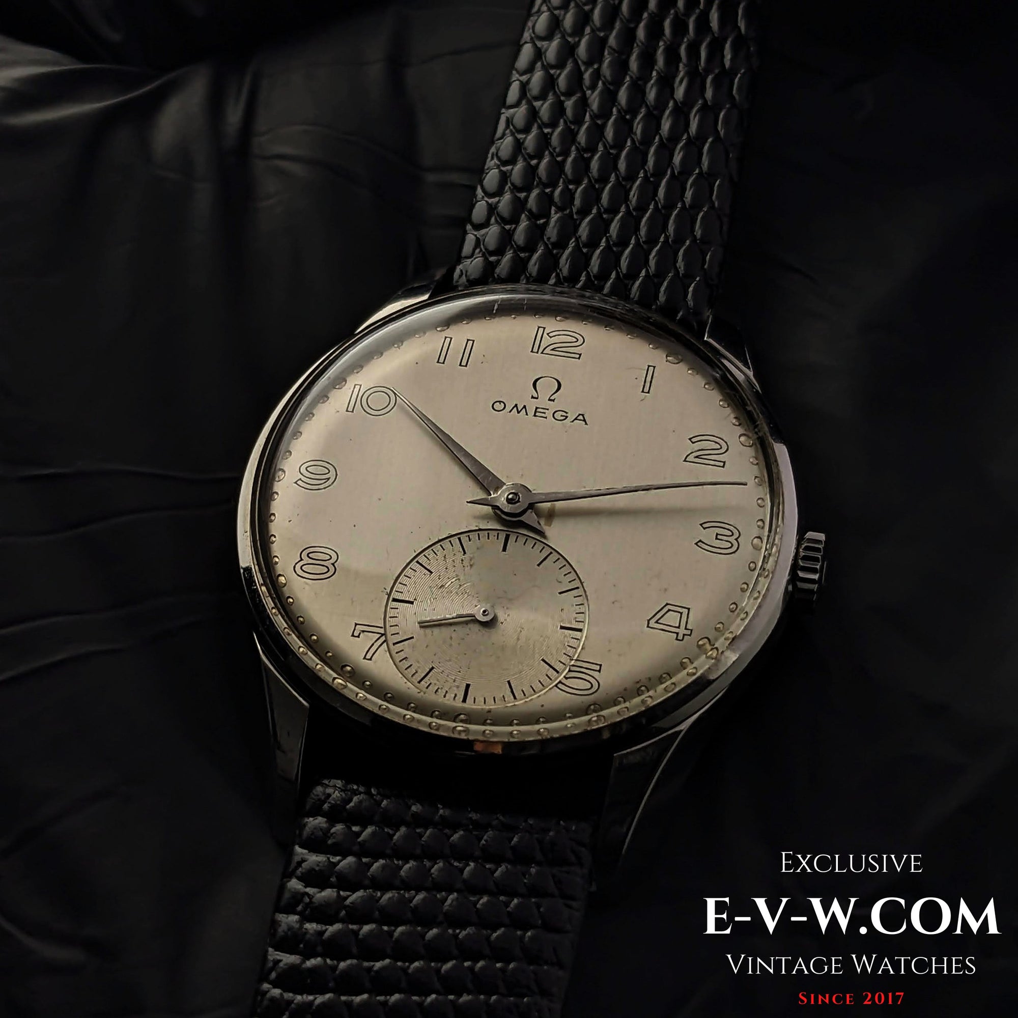 أوميغا عمرها 69 عامًا / مرجع 2800-1P / عيار 265 (30T2) / فينتاج 1954