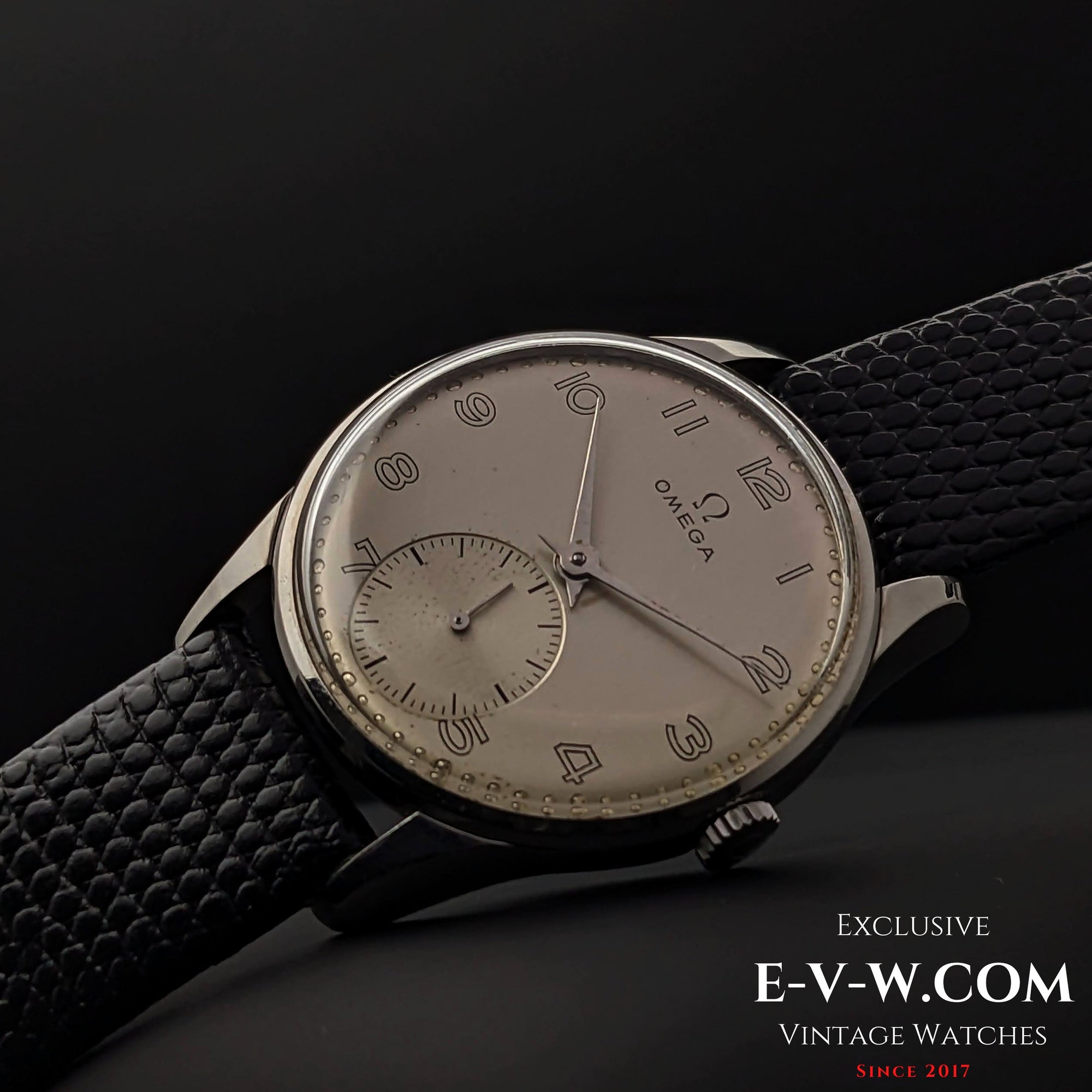 أوميغا عمرها 69 عامًا / مرجع 2800-1P / عيار 265 (30T2) / فينتاج 1954