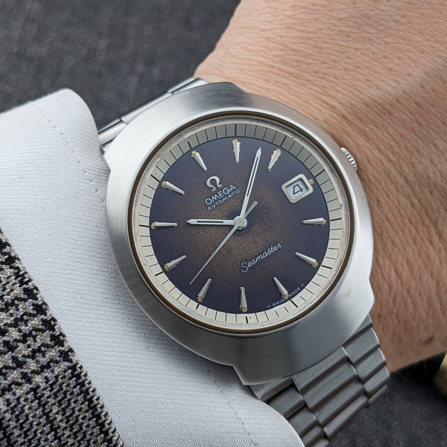 57 Years Old Omega Seamaster Baby Flightmaster / Ref 166.090 - Vintage Collectors Watch / Serviced