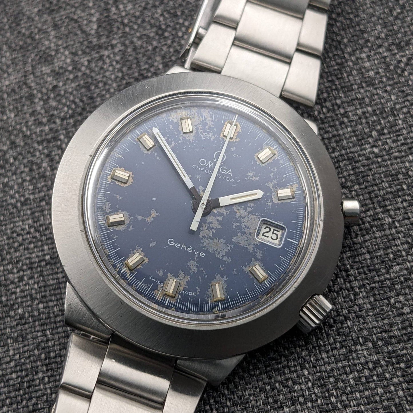 Rare 57 Years Old Omega Chronostop Geneve / Ref 146012 / Cal. 920 / Vintage 1969 Watch for Collectors / Serviced