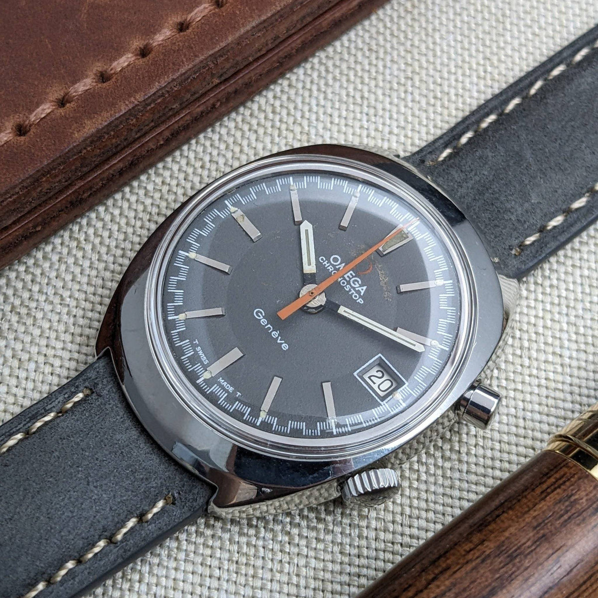 オメガ クロノストップ ジュネーブ / Ref. 145.009 - Cal. 865 / 1960年代ヴィンテージ時計 / オーバーホール済み