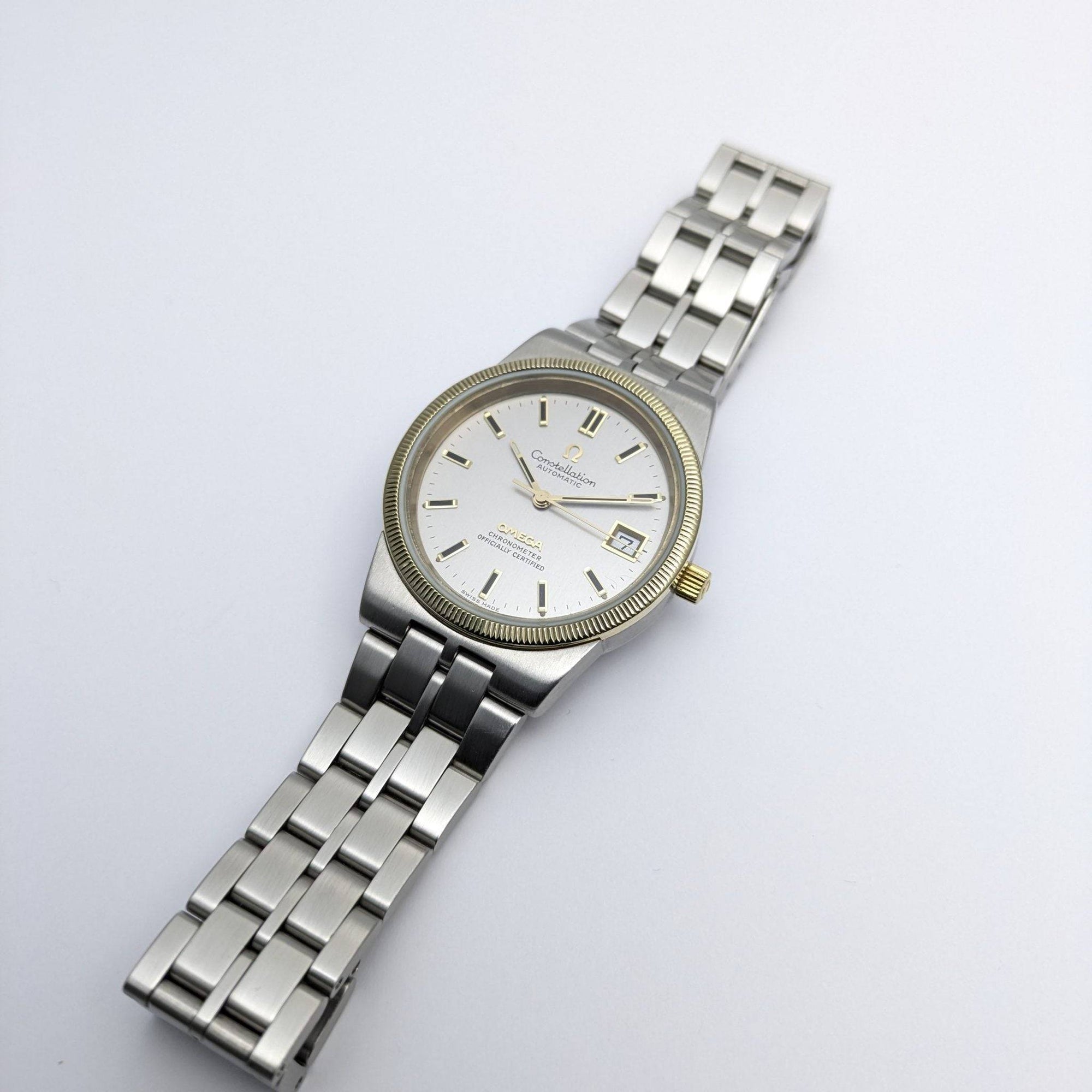 Orologio automatico Omega Constellation 168.0055 unico e raro, 55 anni, vintage 1971 / revisionato