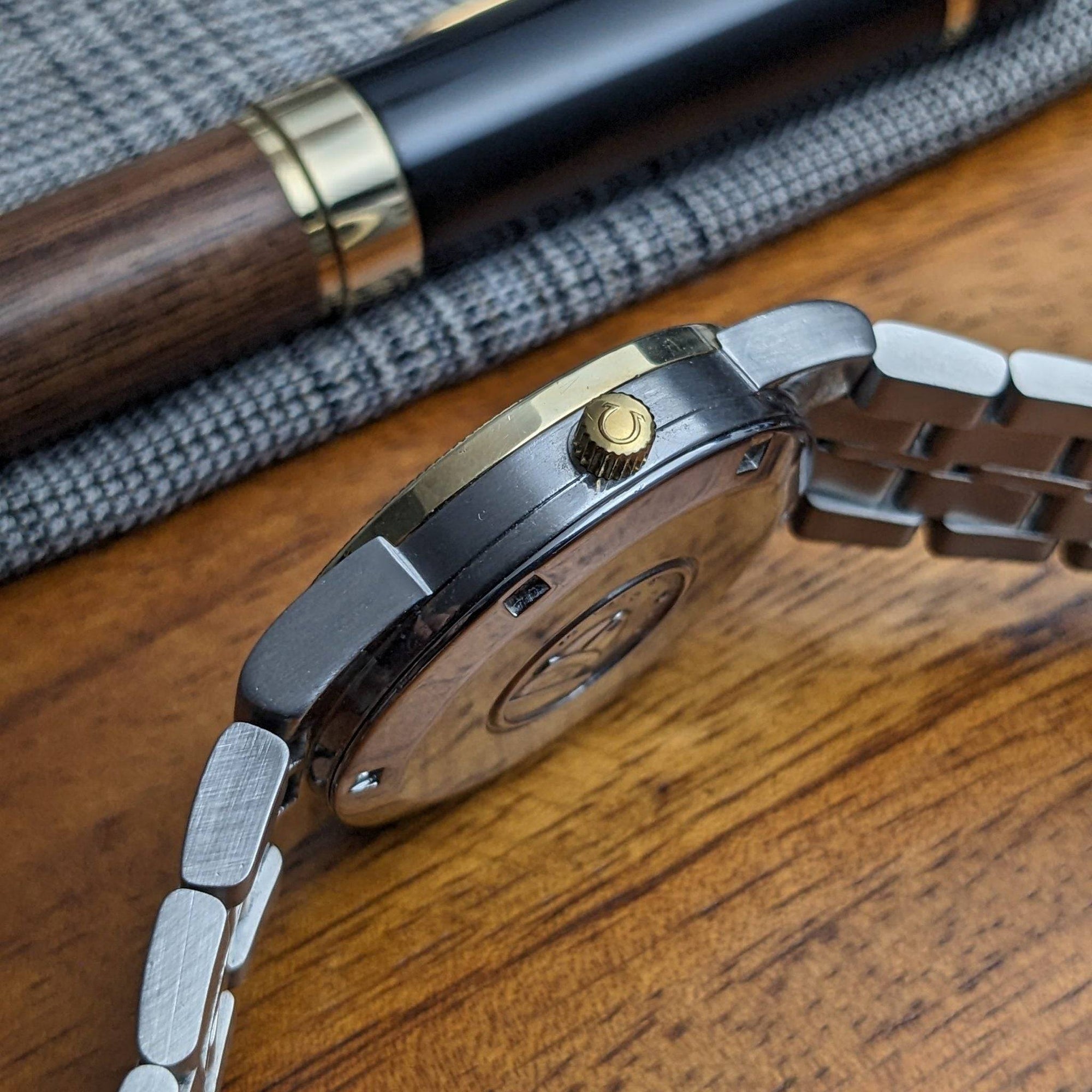 Orologio automatico Omega Constellation 168.0055 unico e raro, 55 anni, vintage 1971 / revisionato