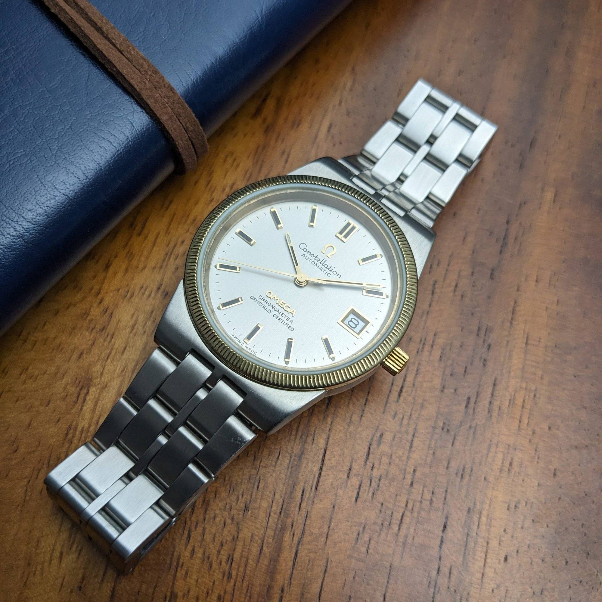 Orologio automatico Omega Constellation 168.0055 unico e raro, 55 anni, vintage 1971 / revisionato