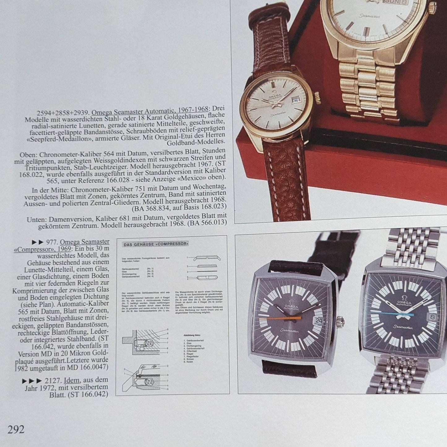 Omega Seamaster Automatic Comressor / Ref 166.042 / Cal 562 / 1970 Vintage Watch / Serviced