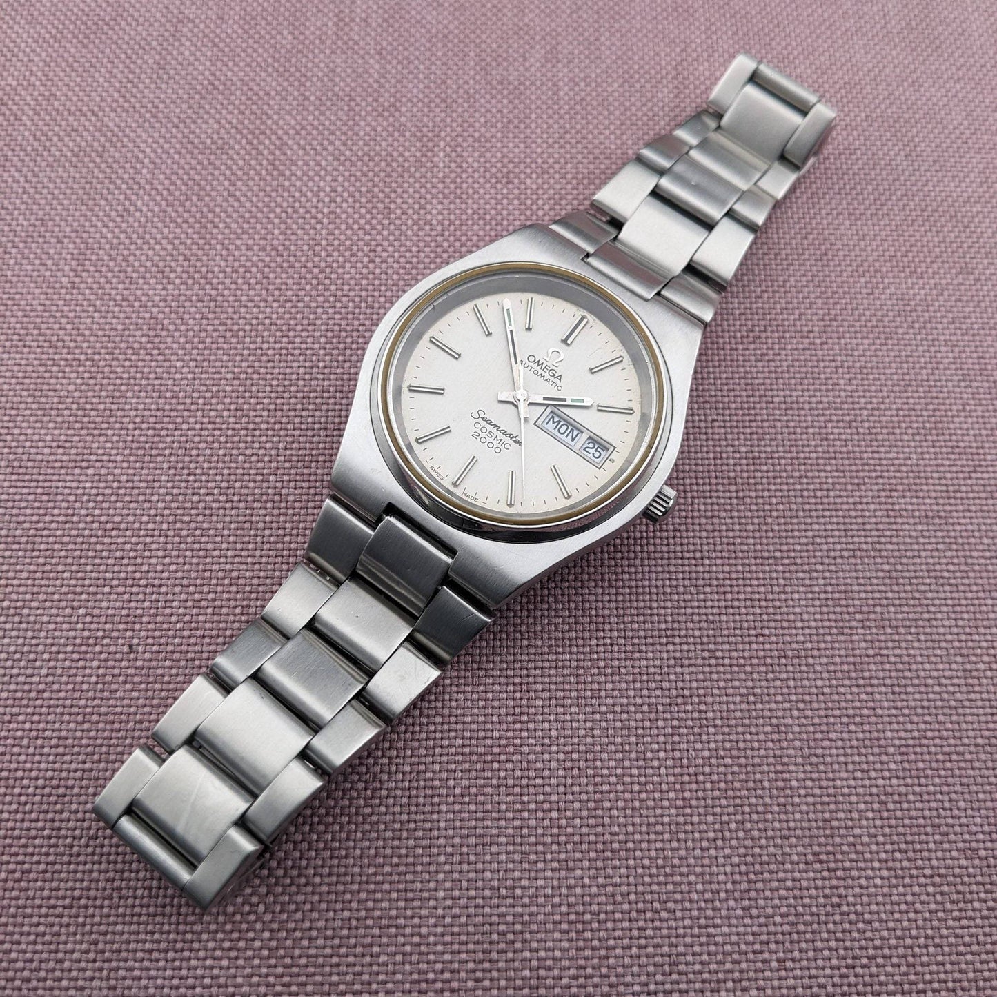 Reloj Omega Seamaster Cosmic 2000 Automático de 54 Años / Ref 166136 / Reloj Vintage Calibre 1022 / Revisado