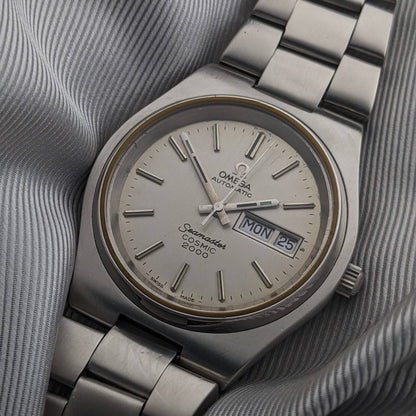 Reloj Omega Seamaster Cosmic 2000 Automático de 54 Años / Ref 166136 / Reloj Vintage Calibre 1022 / Revisado