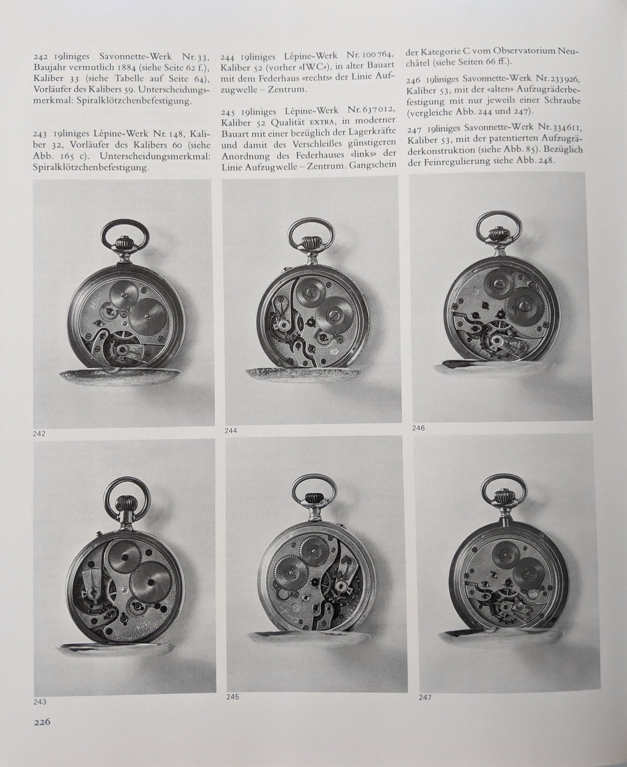 111 Jahre altes antikes IWC Schaffhausen Jumbo / Taschenuhrwerk / Kal. 53 / Antik 1913