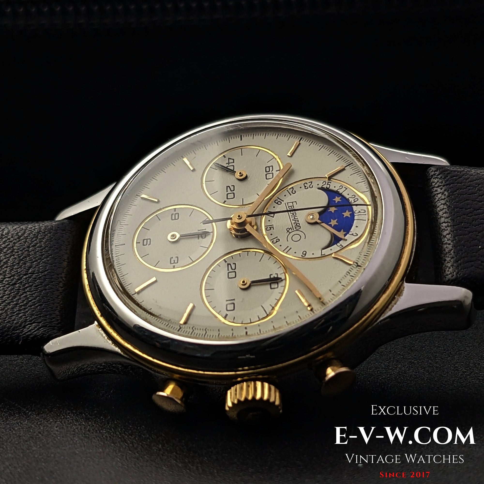 Eberhard & Co.皇家月相計時碼錶復古1990年代 / cal.1883 / Ref.32004