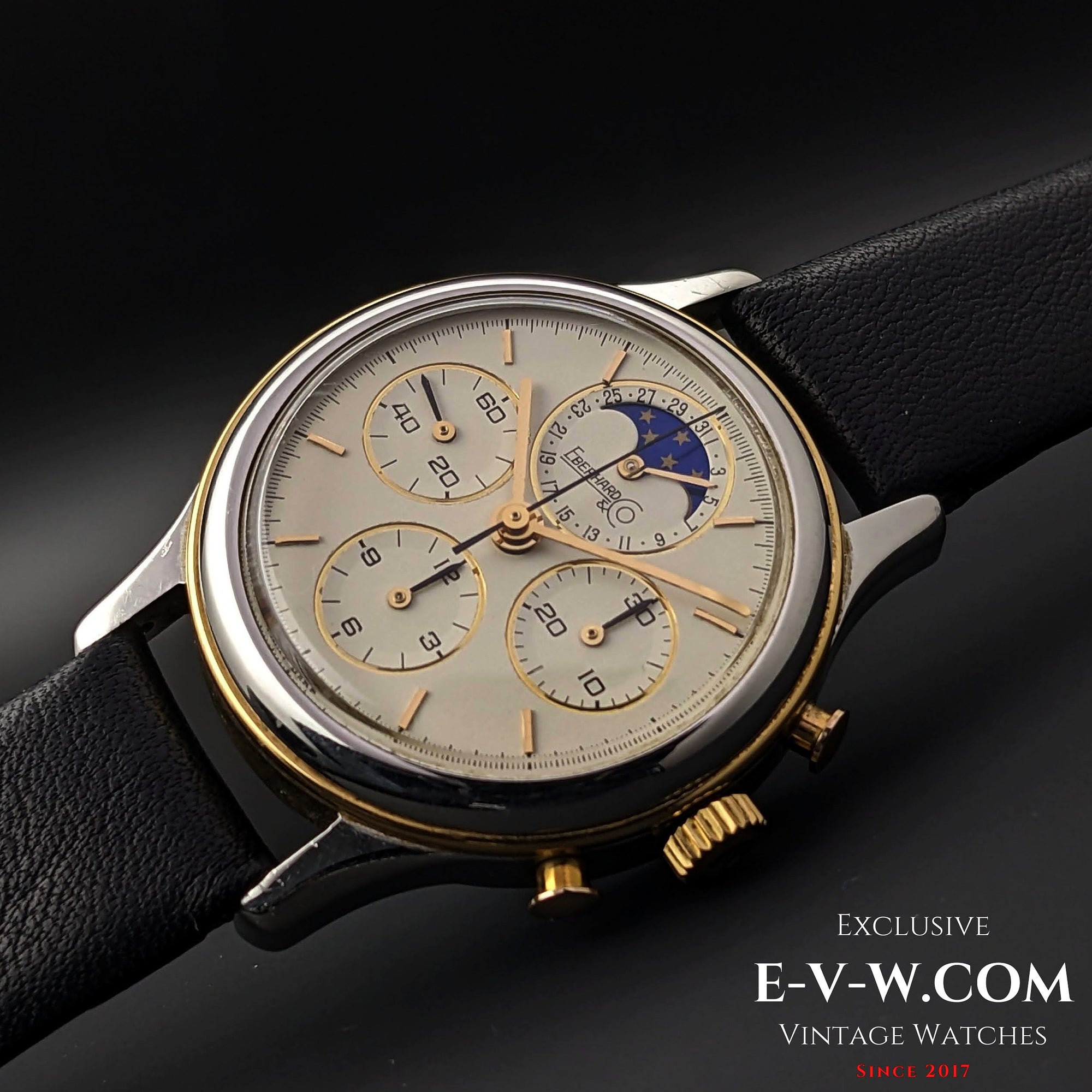 Eberhard & Co.皇家月相計時碼錶復古1990年代 / cal.1883 / Ref.32004