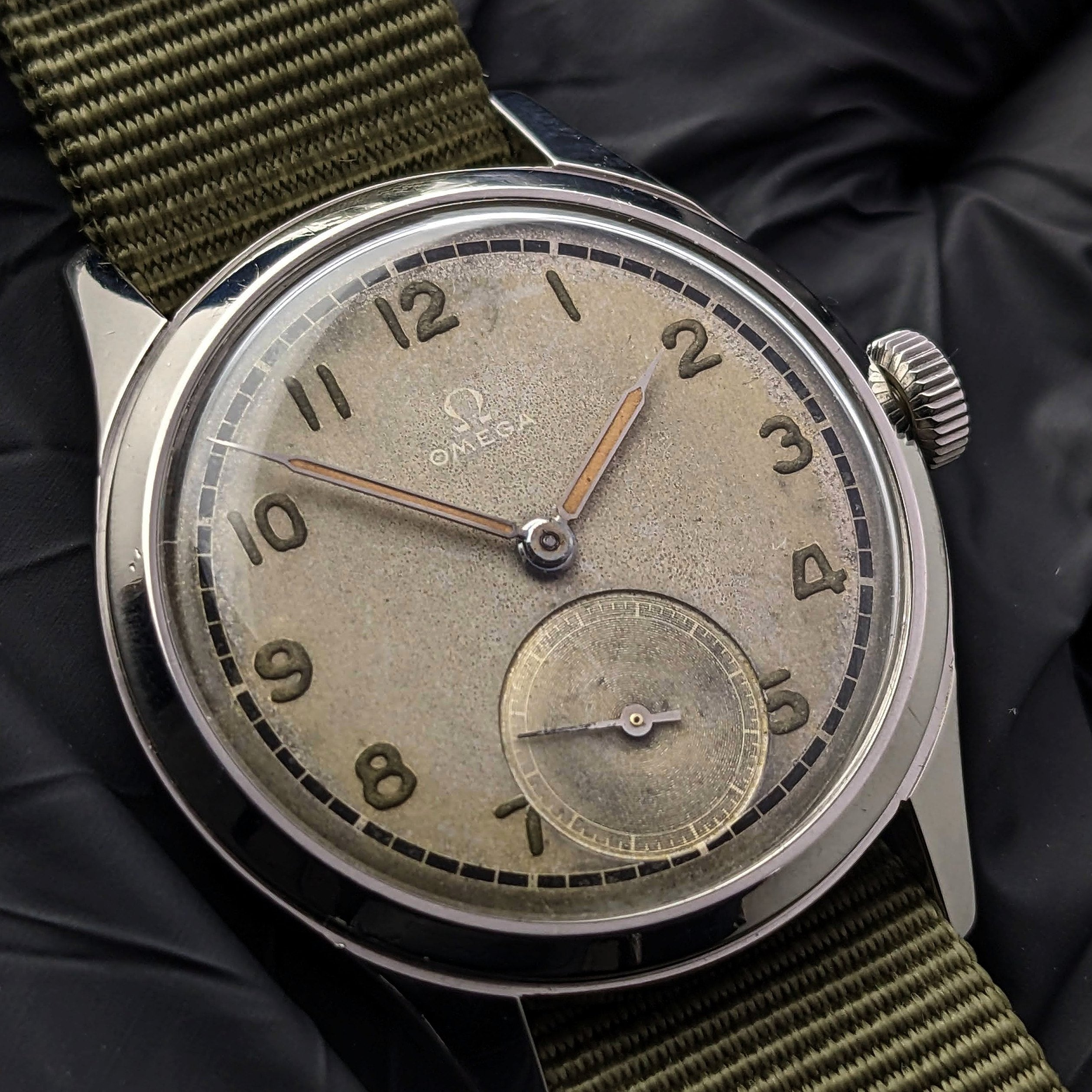 Vintage omega military online watch