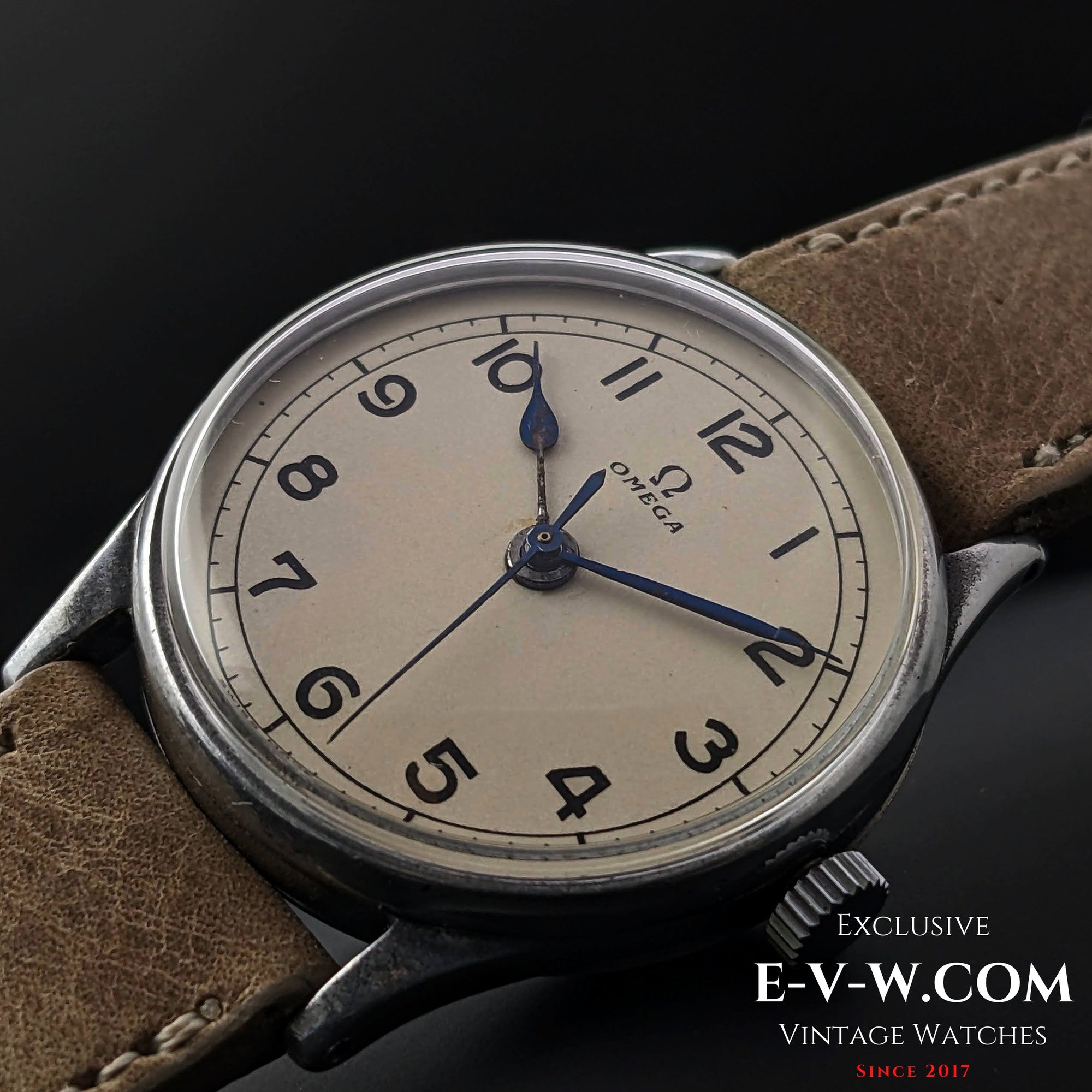 Navegador militar Omega de la Real Fuerza Aérea (RAF) de la Segunda Guerra Mundial / Vintage 1943 / Cal.30T2 SC / Ref.2292