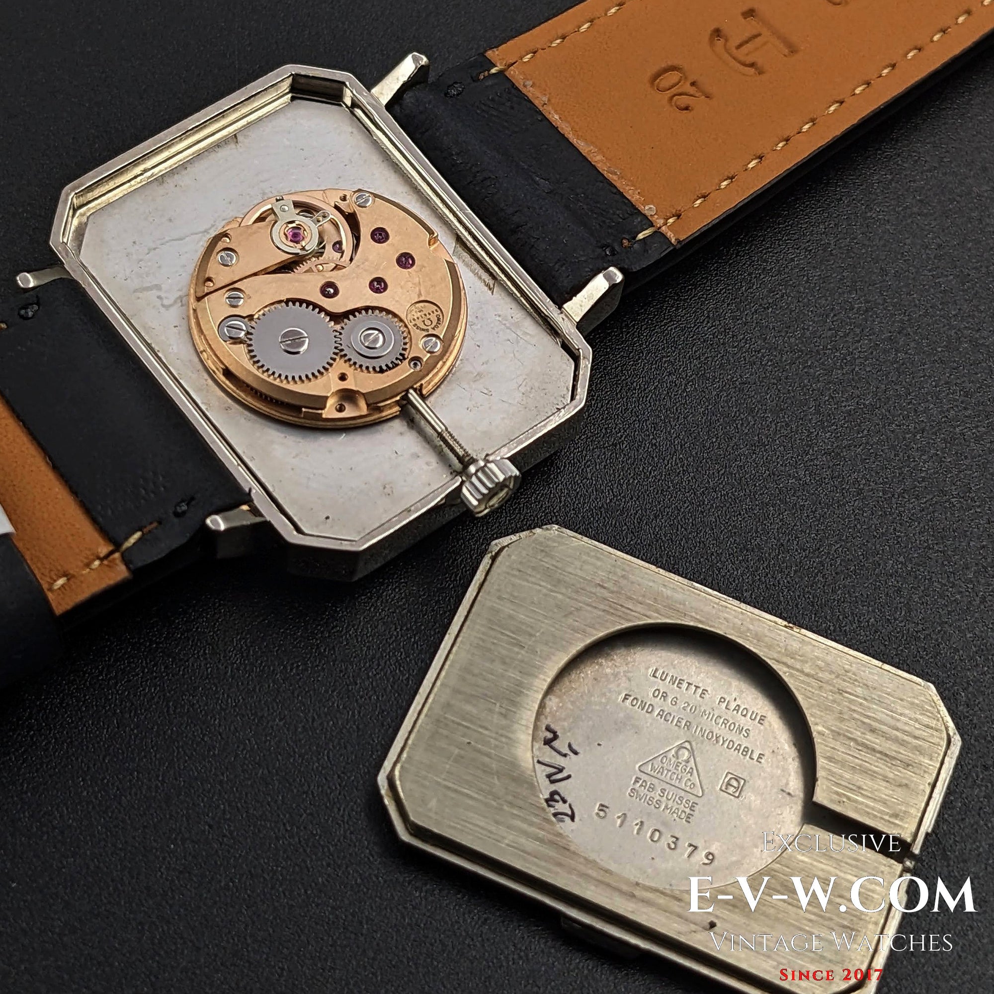 Omega DeVille, einzigartiges facettiertes Glas / Kal. 625 / Vintage 1972