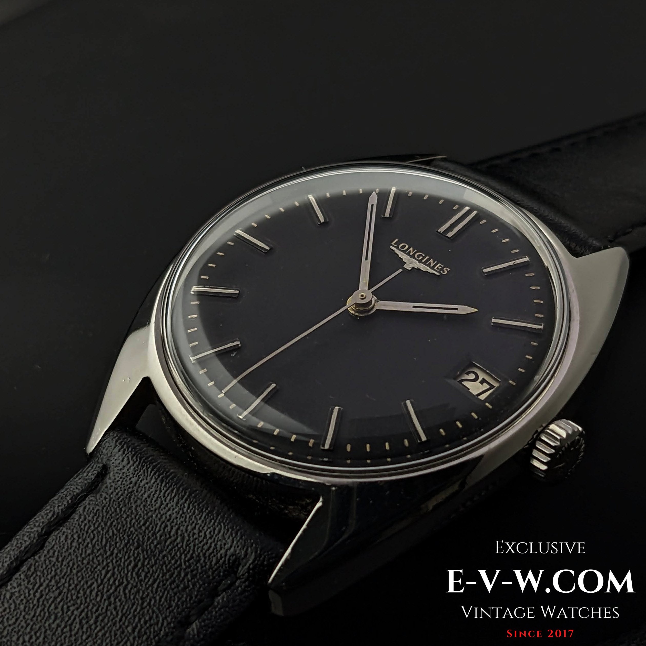 Longines Classic Black dial cal. 285 ref.8306 5 Vintage