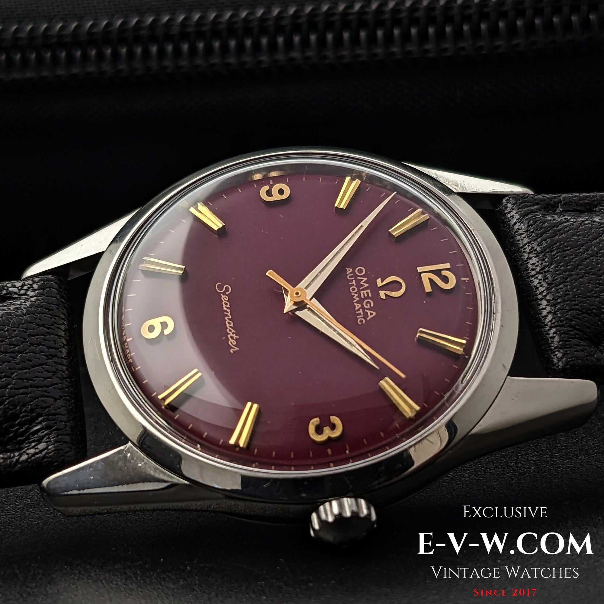 Omega Seamaster Red Dial Automatic  / cal.552 / Ref. 14700 1 SC /  Vintage 1961